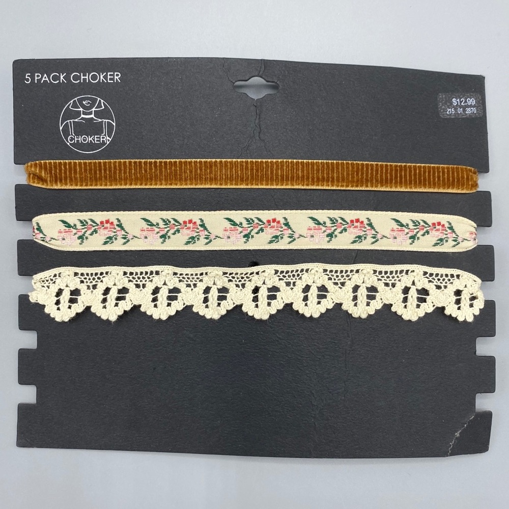 Pack of 3 Choker Necklaces